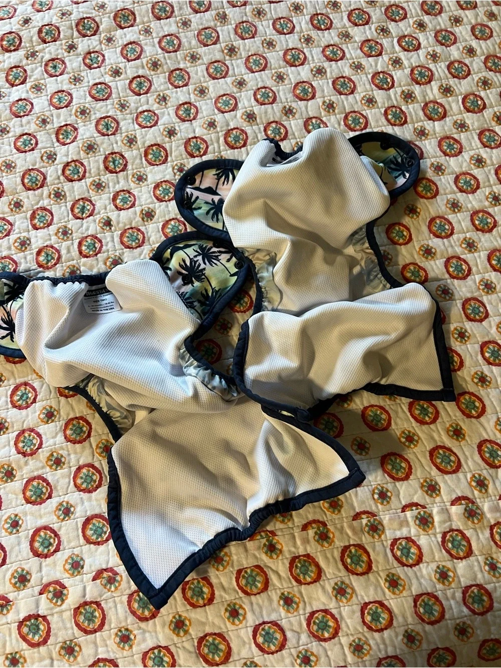 Thirsties Reusable Cloth Baby Diapers EUC size 9-36 months
